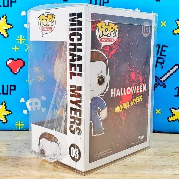 Funko PoP Movies Halloween Michael Myers #03 2019 Vinyl Figure + Protector NIB - Picture 5 of 11